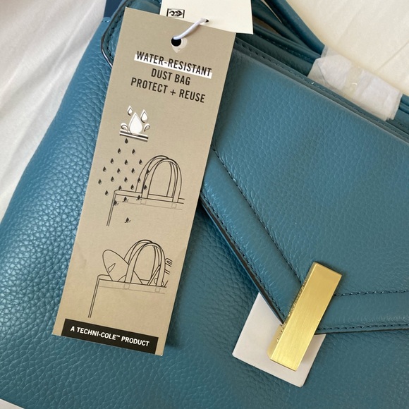 New Kenneth Cole New York Ludlow Crossbody Leather - Picture 14 of 15